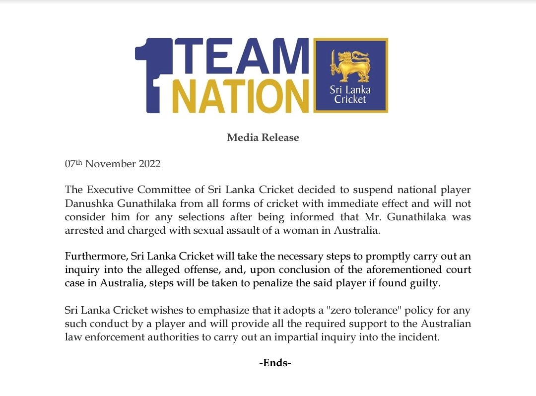 Sri Lanka Cricket suspension